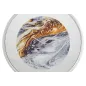 ZEGAR NA ŚCIANĘ MIRROR GREY 60X5 cm
